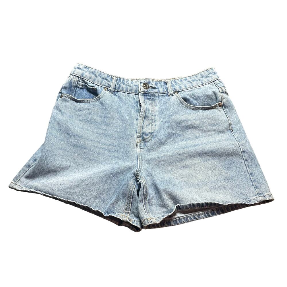 Celebrity Pink Jeans Shorts Size 7 High Rise Hipster Vintage Clash Button Fly - Picture 1 of 8